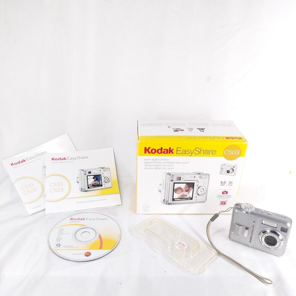 Kodak EasyShare C503 5 MP 3x Optical Zoom Digital Camera Tested**See Description